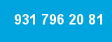 931 796 20 81